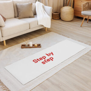 Yoga mat "Step by step"